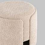 Пуфик Бежевое Букле Poof Alice Beige Boucle  варинант исполнения - 3 | Loft Concept в Самаре