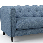 Мебельная ткань Шенилл голубой цвет 138 см T4-26 варинант исполнения - 14 | Loft Concept в Самаре