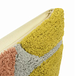 Чехол на подушку с рисунком горчичного цвета Elan Textured варинант исполнения - 5 | Loft Concept в Самаре