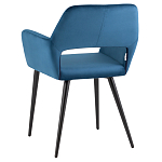 Стул с подлокотниками синий NEASAN STOOL варинант исполнения - 5 | Loft Concept в Самаре