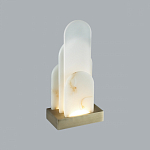 Настольная лампа с белыми вертикальными элементами Alabaster Totem   варинант исполнения - 6 | Loft Concept в Самаре