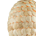 Подвесной светильник с каскадом из круглых декоративных элементов Texture Discs варинант исполнения - 1 | Loft Concept в Самаре