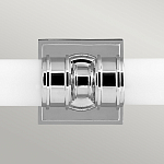 Бра для ванных комнат горизонтальное с двумя матовыми стеклянными цилиндическими плафонами Feiss варинант исполнения - 6 | Loft Concept в Самаре