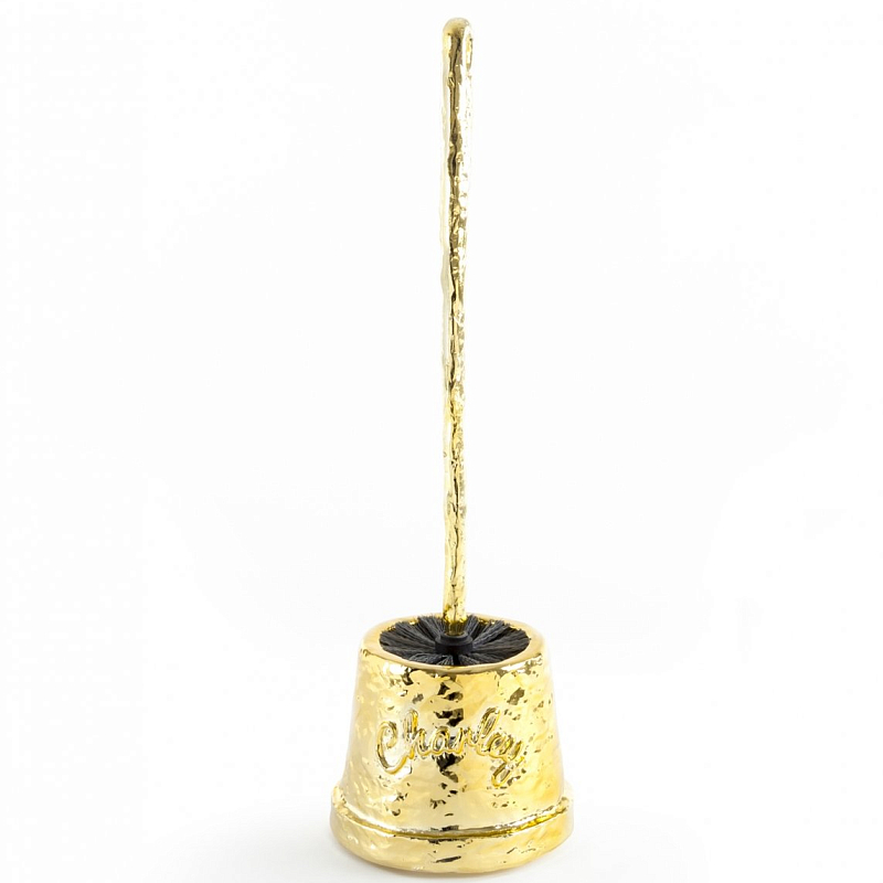 Туалетный ерш Seletti Charley Toilet Brush Золотой в Самаре | Loft Concept 