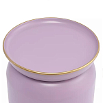 Журнальный столик круглый сиреневого цвета Noticeable Element варинант исполнения - 2 | Loft Concept в Самаре