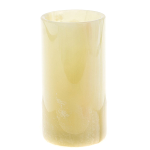 Ваза настольная цилиндрической формы из оникса Stone Vase