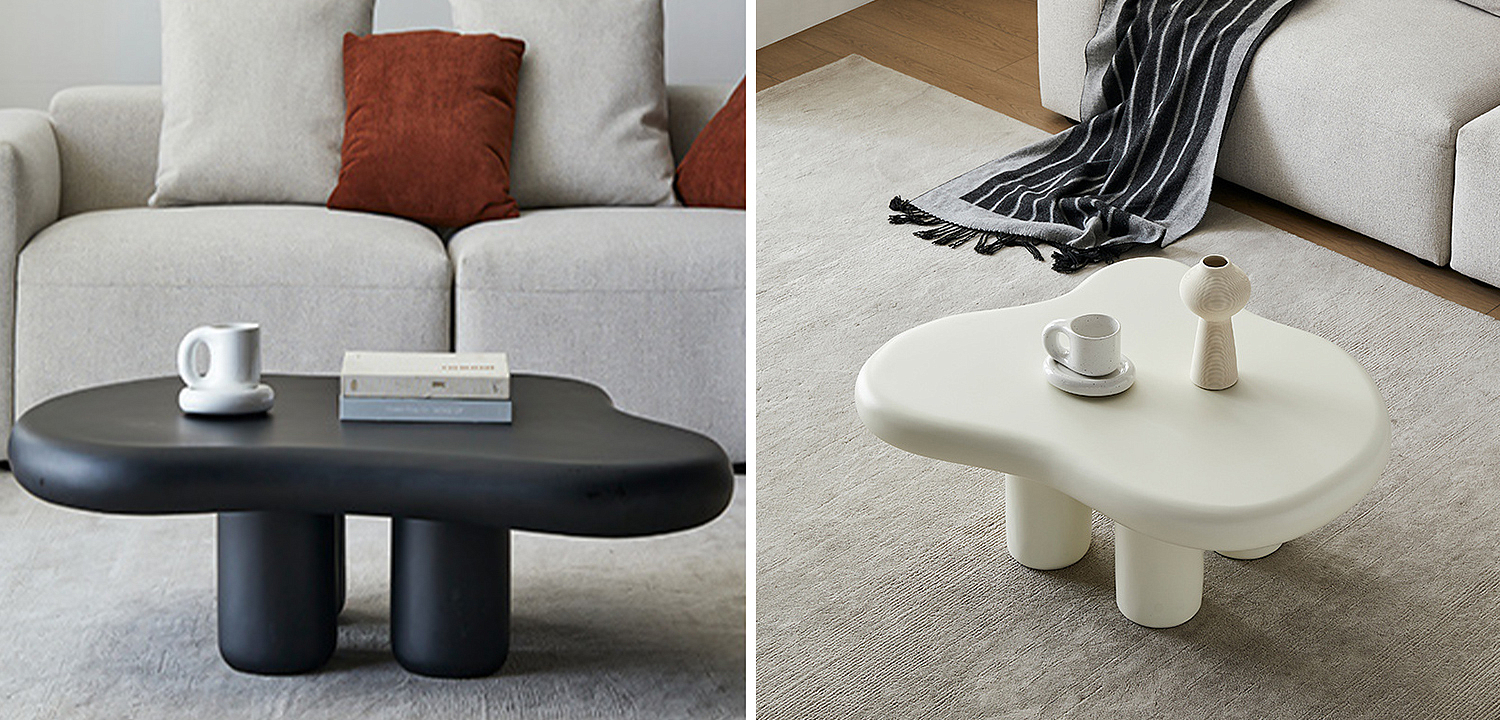 Комплект кофейных столиков Aine Curved Coffee Tables Комплект кофейных столиков Aine Curved Coffee Tables - Loft-Concept в Самаре