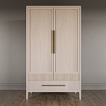 Шкаф платяной Primo с выдвижными ящиками шпон Черный дуб варинант исполнения - 2 | Loft Concept в Самаре