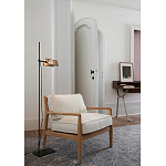 Торшер с плафоном из перфорированного металла Elledge Floor Lamp варинант исполнения - 2 | Loft Concept в Самаре