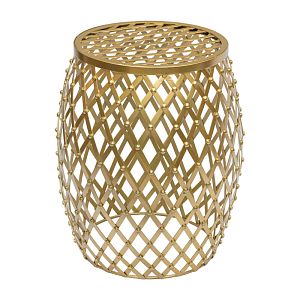 Подставка металлическая золотая ромб George