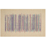 Ковер с геометрическим узором из комбинированного состава Full rhythm варинант исполнения - 1 | Loft Concept в Самаре