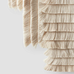 Светло-Бежевое Панно из нитей Palmas Wall Hanging варинант исполнения - 2 | Loft Concept в Самаре