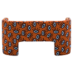 Акцентный Двухместный Диван Leela Оранжевый Орнамент варинант исполнения - 1 | Loft Concept в Самаре