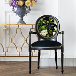 Стул с подлокотниками из бука с изображением птицы и цветов Blooming Birds варинант исполнения - 2 | Loft Concept в Самаре