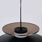 Подвесной светильник черного цвета из металла Obsidian Touch варинант исполнения - 3 | Loft Concept в Самаре