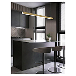 Люстра линейная светодиодная в минималистичном стиле New Age of Light варинант исполнения - 5 | Loft Concept в Самаре