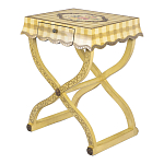 Приставной столик с ящиком в стиле ретро Vintage Rustic Tablecloth варинант исполнения - 2 | Loft Concept в Самаре