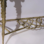 Консоль бронзовая с мраморной столешницей Bronze De Console варинант исполнения - 1 | Loft Concept в Самаре