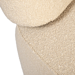 Кресло бежевое без подлокотников с обивкой из ткани букле Space of Freedom варинант исполнения - 3 | Loft Concept в Самаре