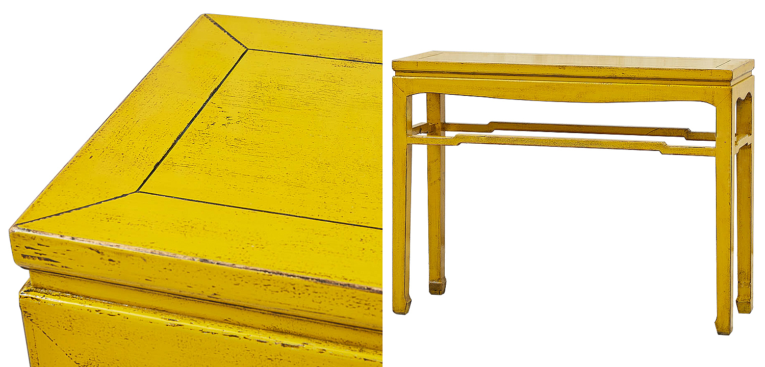 Консоль в китайском стиле из массива сосны Yellow Chinese Collection Console Консоль в китайском стиле из массива сосны Yellow Chinese Collection Console - Loft-Concept в Самаре