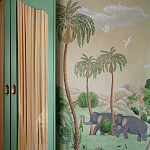 Обои ручная роспись Dandaka Glades Original colourway on painted Xuan paper варинант исполнения - 1 | Loft Concept в Самаре