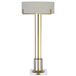 Настольная лампа на прозрачном основании Light Flowing Up варинант исполнения - 2 | Loft Concept в Самаре