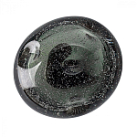 Бра с круглым плафоном из прозрачного стекла с пузырьками воздуха Effervia  варинант исполнения - 7 | Loft Concept в Самаре