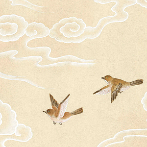 Обои ручная роспись Celeste Cream