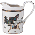 Чайный сервиз из фарфора с изображением лошадей на 6 персон 15 предметов Porcelain Horse Set  варинант исполнения - 4 | Loft Concept в Самаре