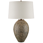 Настольная лампа с текстурным узором Movement of Smooth Lines варинант исполнения - 3 | Loft Concept в Самаре