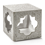 Приставной столик с перламутром Bone Inlay Side Table Floral Design варинант исполнения - 1 | Loft Concept в Самаре