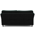 Диван с обивкой из велюра зеленый Gibbs Dark Green Sofa варинант исполнения - 3 | Loft Concept в Самаре
