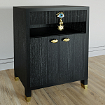 Комод Elsa Dreams Black Двухстворчатый  варинант исполнения - 1 | Loft Concept в Самаре