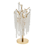 Лампа настольная со стеклянными подвесами цвет золото Light FAIRYTREE варинант исполнения - 1 | Loft Concept в Самаре