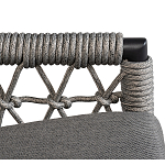 Кресло уличное темно-серое Street Bliss варинант исполнения - 4 | Loft Concept в Самаре