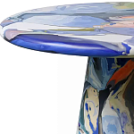 Дизайнерский журнальный стол с цветным орнаментом Unyly варинант исполнения - 3 | Loft Concept в Самаре