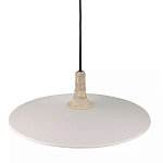 Подвесной светильник круглый в сочетании дерева и металла Space варинант исполнения - 2 | Loft Concept в Самаре