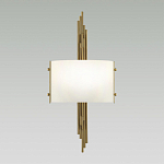 Бра с изогнутым плафоном на бронзовом основании с вертикальным декором из металлических трубок Sohne варинант исполнения - 6 | Loft Concept в Самаре