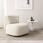 Дизайнерский журнальный стол белый в форме геометрических фигур Cydogic варинант исполнения - 1 | Loft Concept в Самаре