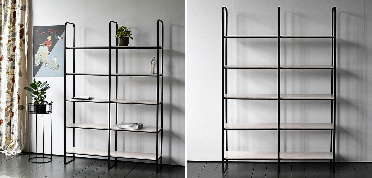 Стеллаж Barnett Industrial Metal Rust Rack Стеллаж Barnett Industrial Metal Rust Rack - Loft-Concept в Самаре
