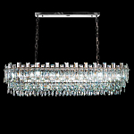 Люстра овальная с хрустальными подвесками Gorgeous Crystal Light варинант исполнения - 5 | Loft Concept в Самаре