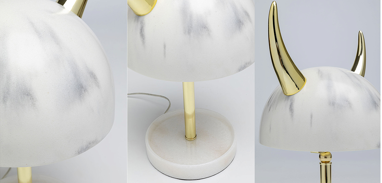 Настольная лампа Marble with Horns - Loft-Concept в Самаре