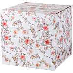 Набор посуды обеденный из фарфора на 6 персон 18 предметов Flower Porcelain Collection варинант исполнения - 3 | Loft Concept в Самаре