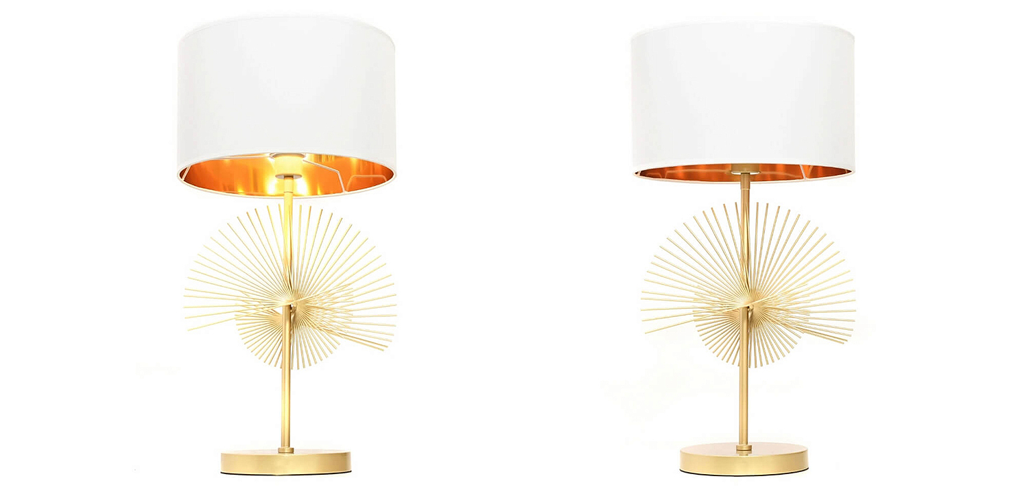 Настольная лампа Genoveva Table lamp white Настольная лампа Genoveva Table lamp white - Loft-Concept в Самаре