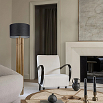 Торшер с металлическим золотым трубчатым основанием Fulgurite варинант исполнения - 1 | Loft Concept в Самаре