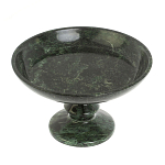 Фруктовница большая из натурального камня Змеевик Шабровский Natural Stone Fruit Bowls варинант исполнения - 2 | Loft Concept в Самаре