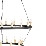 Люстра круглая двухъярусная Lightness and Scale варинант исполнения - 1 | Loft Concept в Самаре