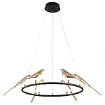 Подвесной светильник с декором в виде птиц Birds Ring Hanging Lamp варинант исполнения - 2 | Loft Concept в Самаре