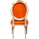 Стул из натурального бука оранжевое с цветным принтом Impressionism in Color варинант исполнения - 2 | Loft Concept в Самаре