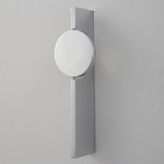 Бра с круглым зеркальным диском на прямоугольном соновании Reflection Circle Glow варинант исполнения - 1 | Loft Concept в Самаре